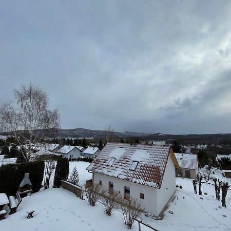 Bieszczadzki Hals - Dom Z 6 Sypialniami Villa Polańczyk Kültér fotó