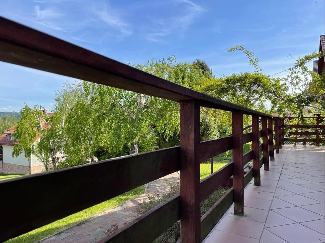 Bieszczadzki Hals - Dom Z 6 Sypialniami Villa Polańczyk Kültér fotó