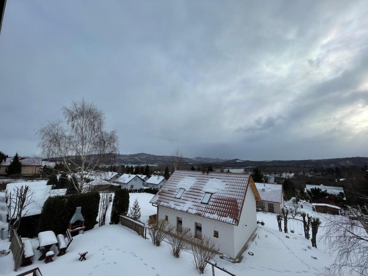 Bieszczadzki Hals - Dom Z 6 Sypialniami Villa Polańczyk Kültér fotó
