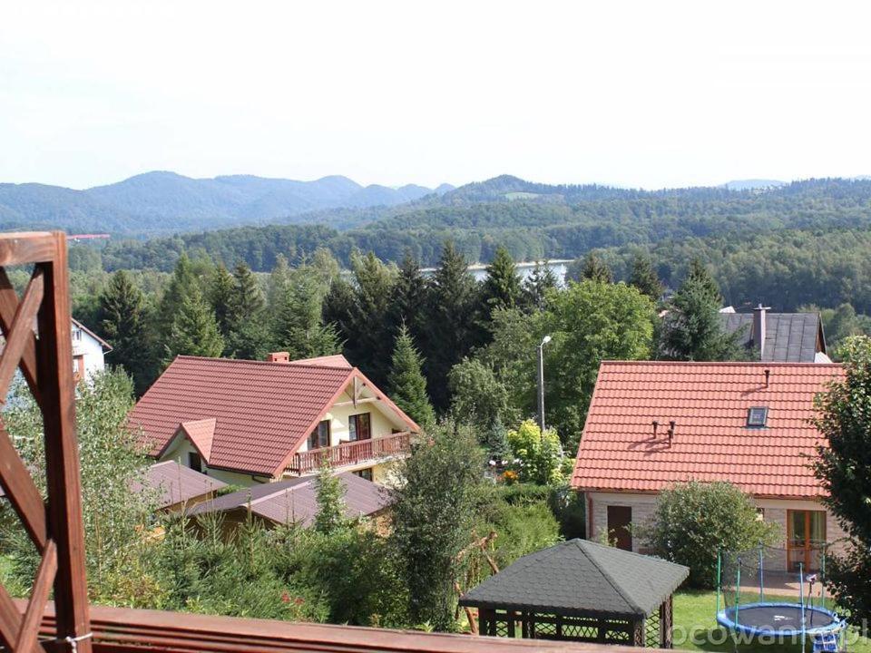 Bieszczadzki Hals - Dom Z 6 Sypialniami Villa Polańczyk Kültér fotó