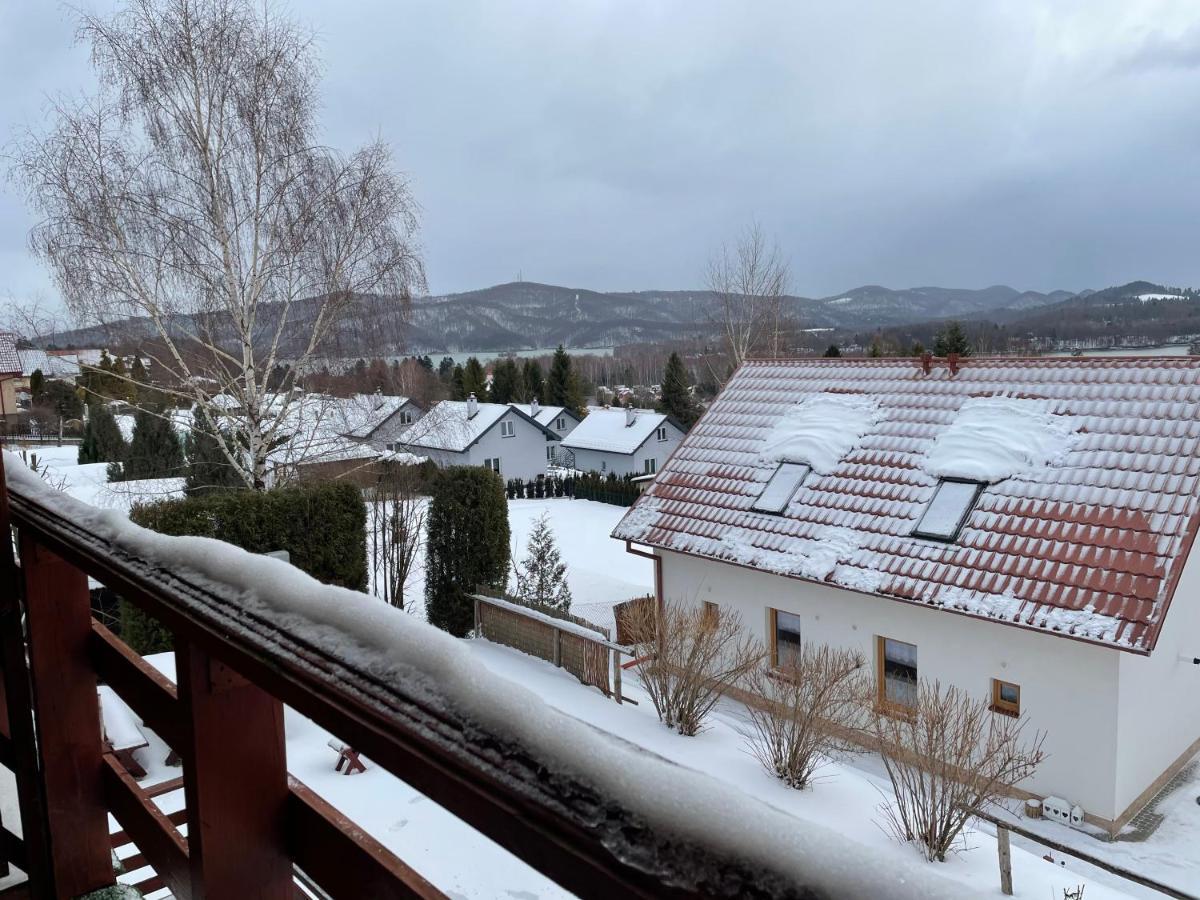 Bieszczadzki Hals - Dom Z 6 Sypialniami Villa Polańczyk Kültér fotó