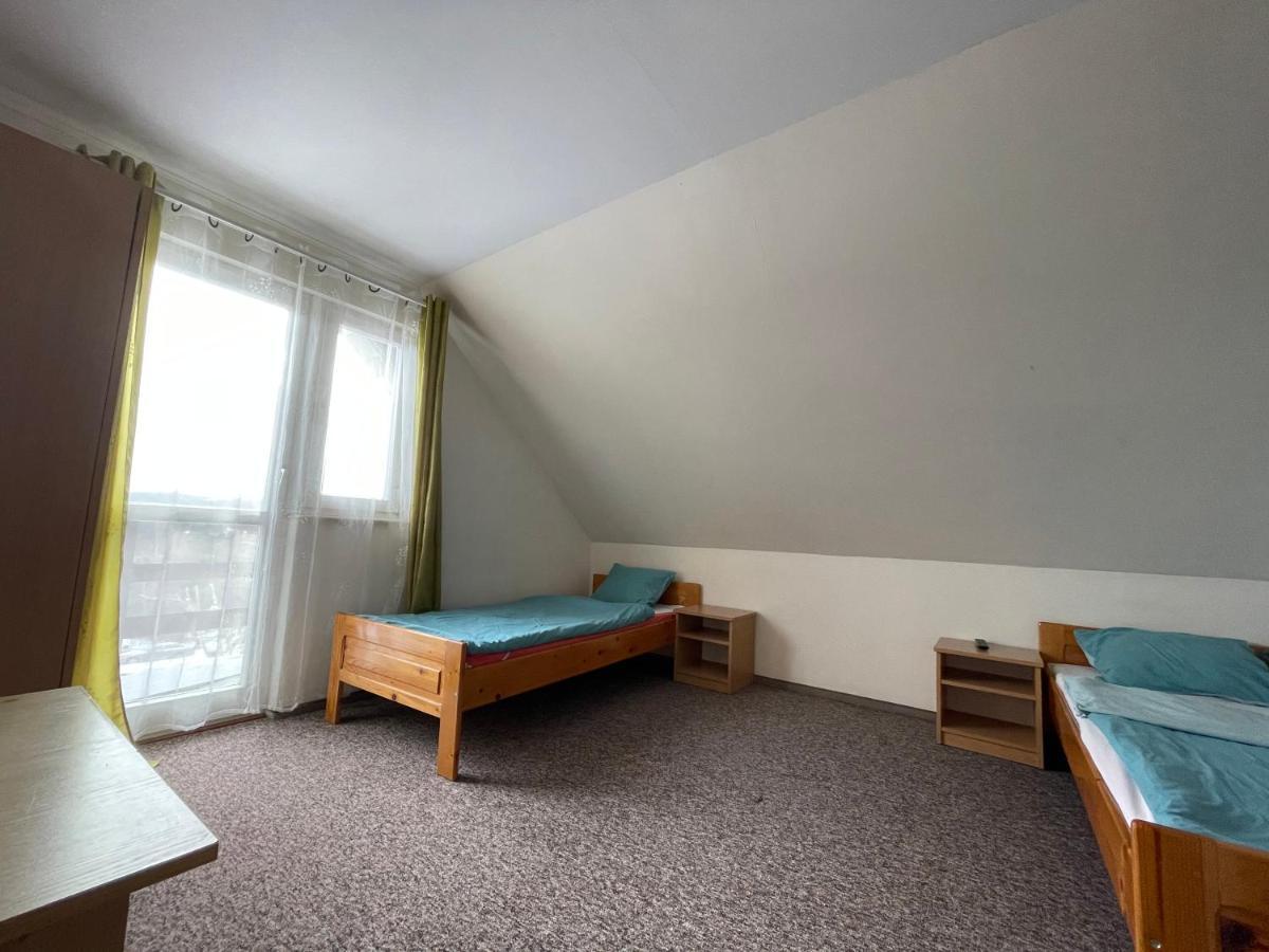 Bieszczadzki Hals - Dom Z 6 Sypialniami Villa Polańczyk Kültér fotó